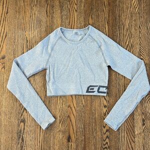 Arise Comfort Cropped Long Sleeve | Size XS | Flint